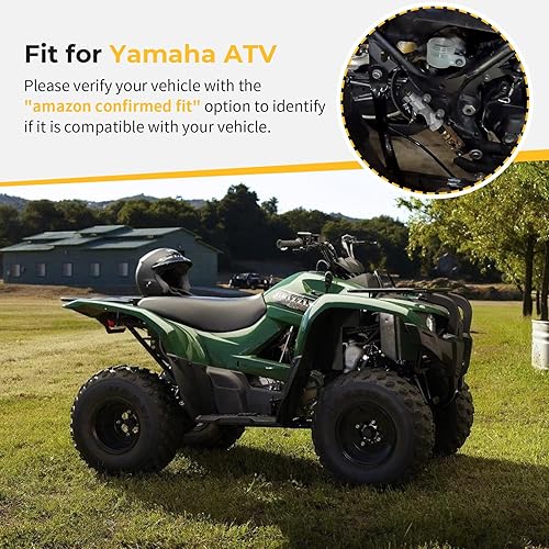 Miniatura 7 de M MATI Cilindro maestro de freno trasero para Yamaha Wolverine 350 450 Grizzly 300 400 450 660 Kodiak 400 450 YFM 5KM-2583V-00-00