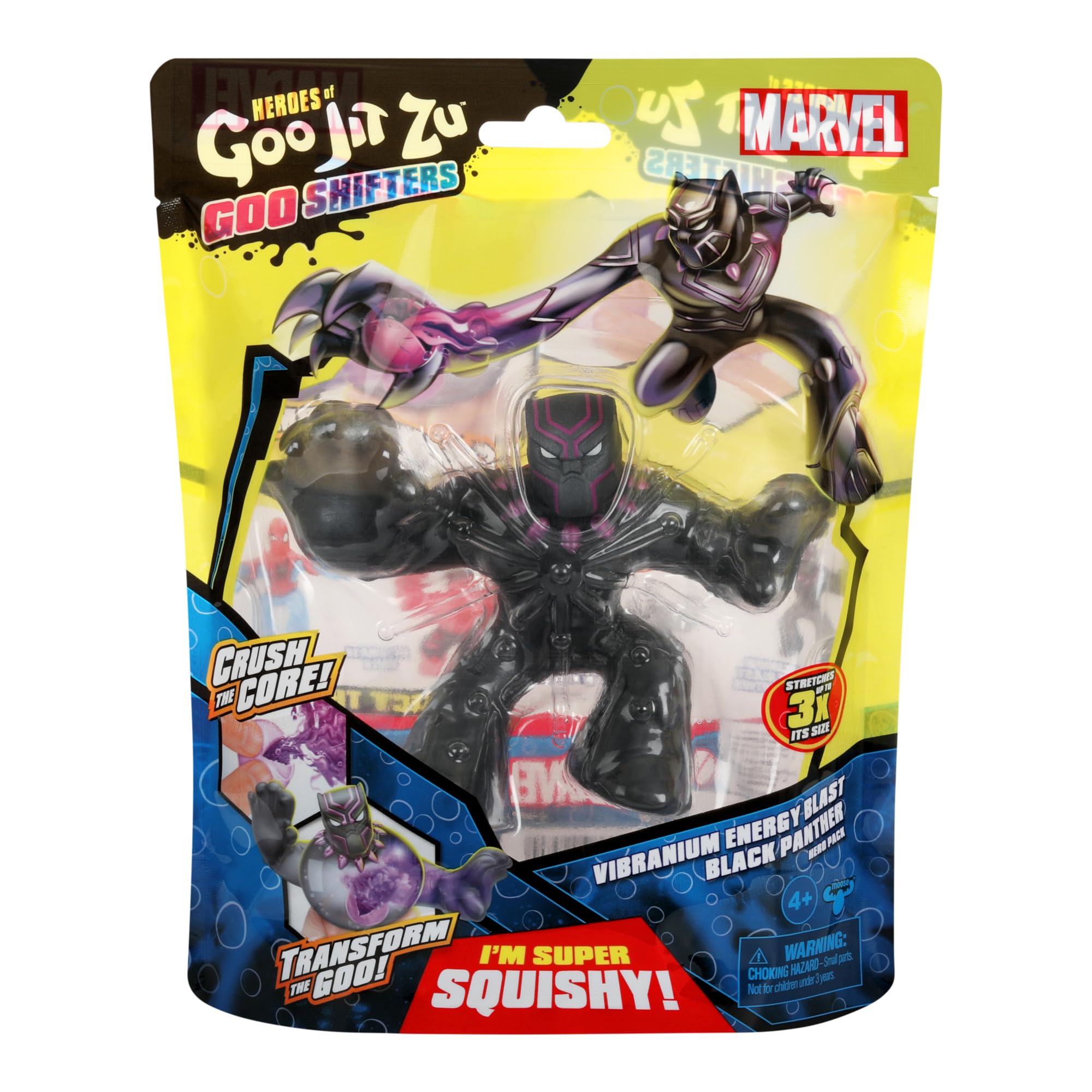 Amazon.com: Heroes of Goo Jit Zu Goo Shifters Marvel Stretchy