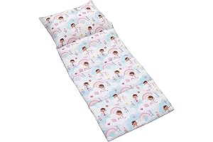 Disney Doc McStuffins Cuddle Team, Purple, Pink, Aqua Toddler Nap Mat
