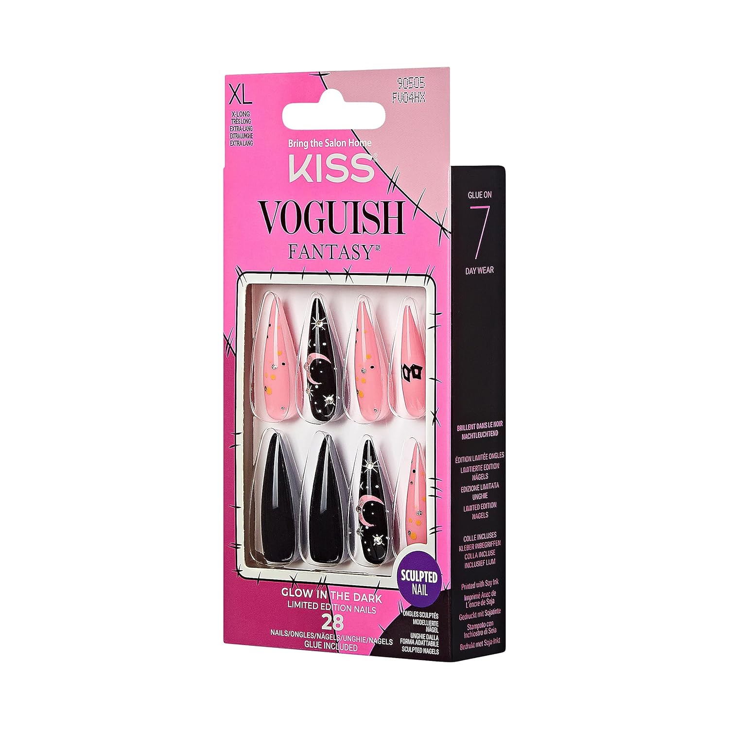 KISS Stiletto Premium Long Press-On Nails thumbnail 5
