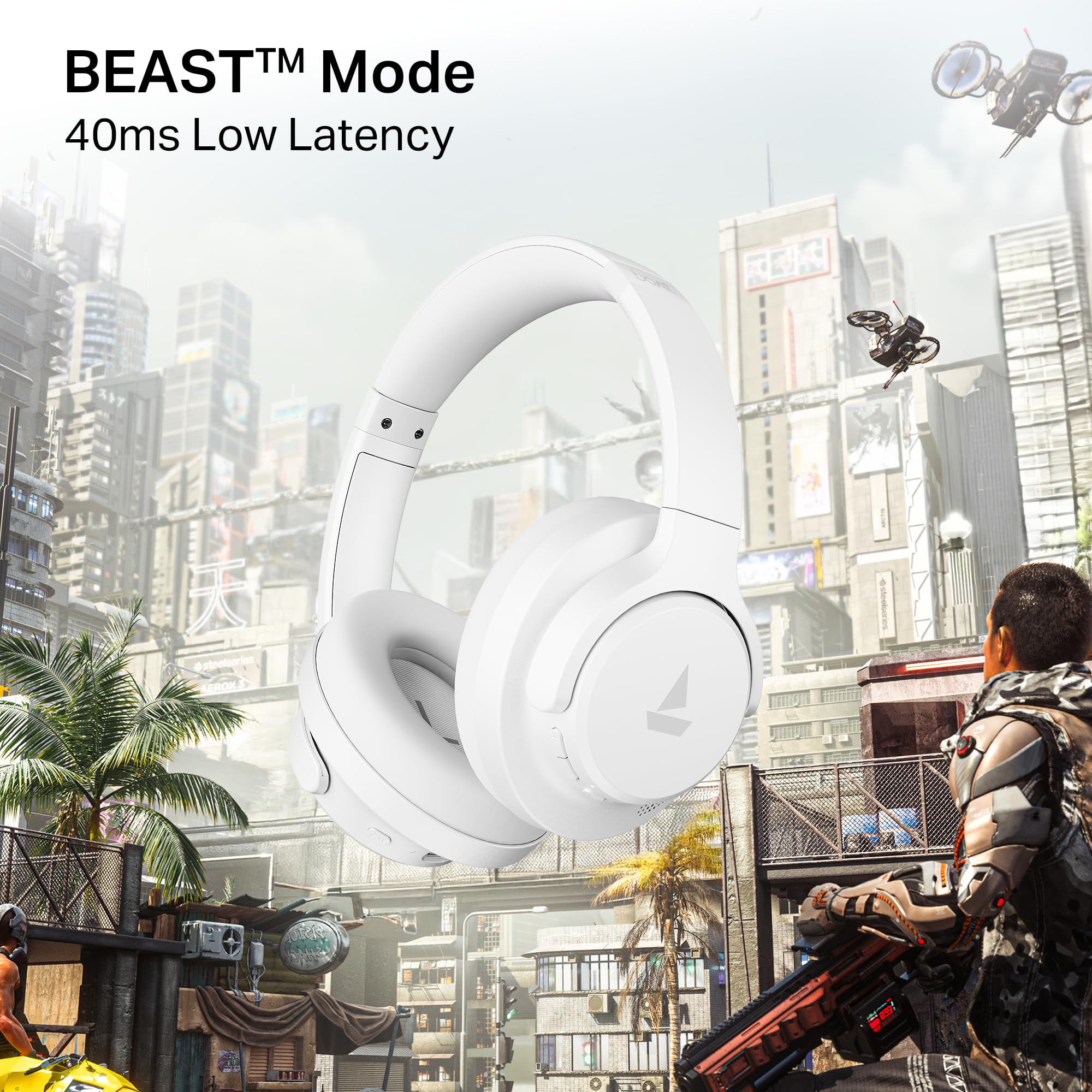 boAt Rockerz 512 ANC Headphones - Wireless & Noise Cancelling -9