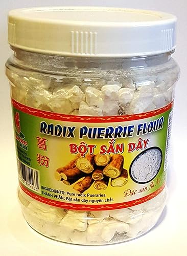 Bot de almidón de arroz en polvo de San Day Radix Puerrie Harina de 14 oz - Paquete de 1