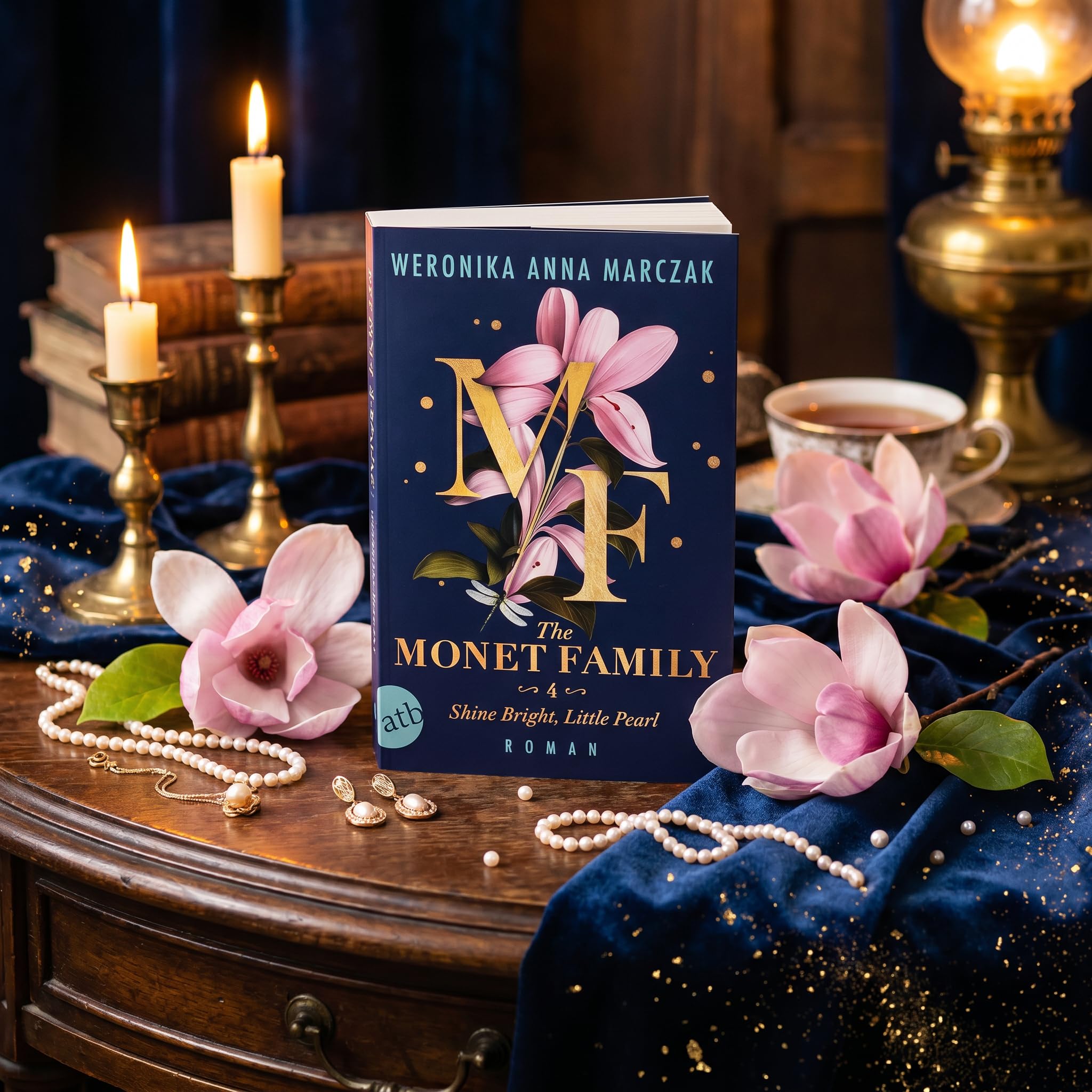 Weronika Anna Marczak - Bücherset - The Monet Family Family of Secrets Band 1 - 7 - Jugendliteratur Bestseller über Waisenmädchen, Verrat, Intrigen und Geheimnisse - mit einem exklusiven Lesezeichen