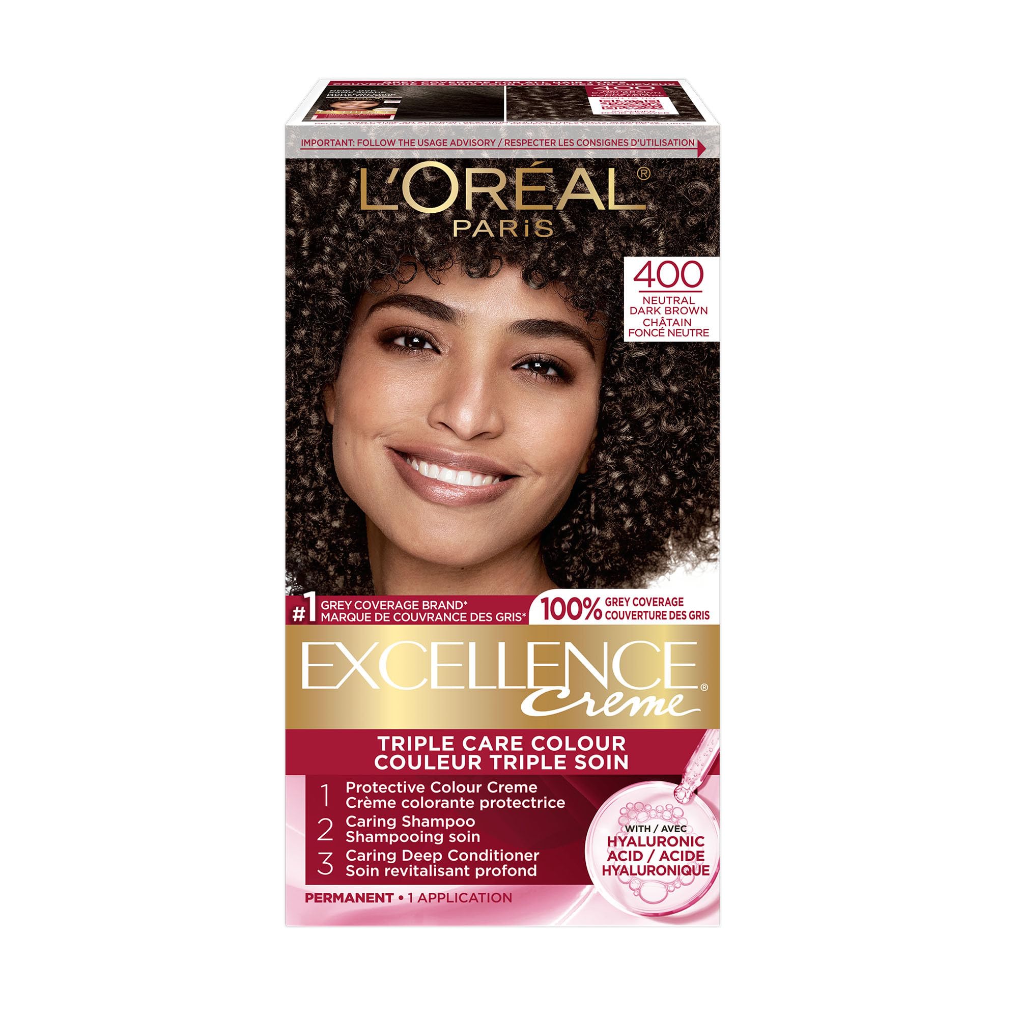 L'Oréal Paris Excellence Crème Hair Dye with Hyaluronic Acid