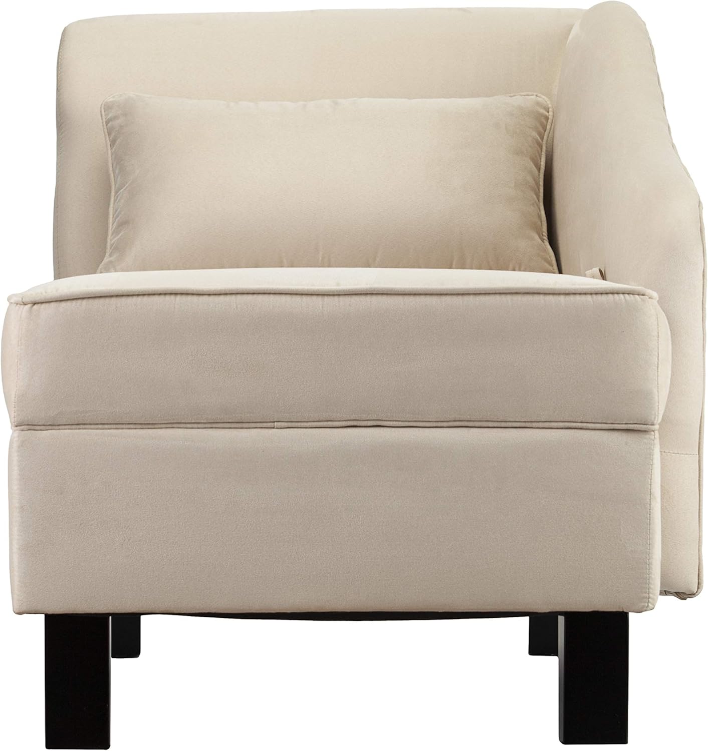 SEI Furniture AMZ6093CB Chaise Lounge w/Storage, Khaki : Home & Kitchen