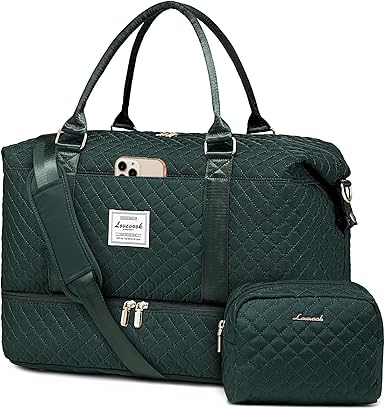 LOVEVOOK Travel Duffle Bag,Weekender Bags for Women with Shoe Compartment,Carry on Overnight Bag with Toiletry Bag,Gym Duffel Bag with Wet Pocket, Hospital Bags for Labor and Delivery LOVEVOOK Travel Duffle Bag,Weekender Bags for Women with Shoe Compartment,Carry on Overnight Bag with Toiletry Bag,Gym Duffel Bag with Wet Pocket, Hospital Bags for Labor and Delivery