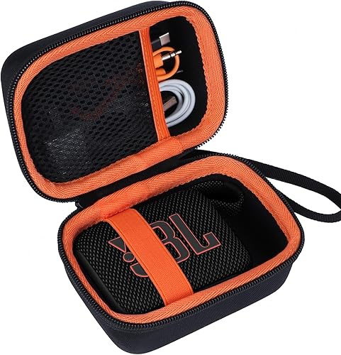 Miniatura 2 de Funda rígida compatible con altavoz portátil JBL GO 4 GO 3 (funda negra)