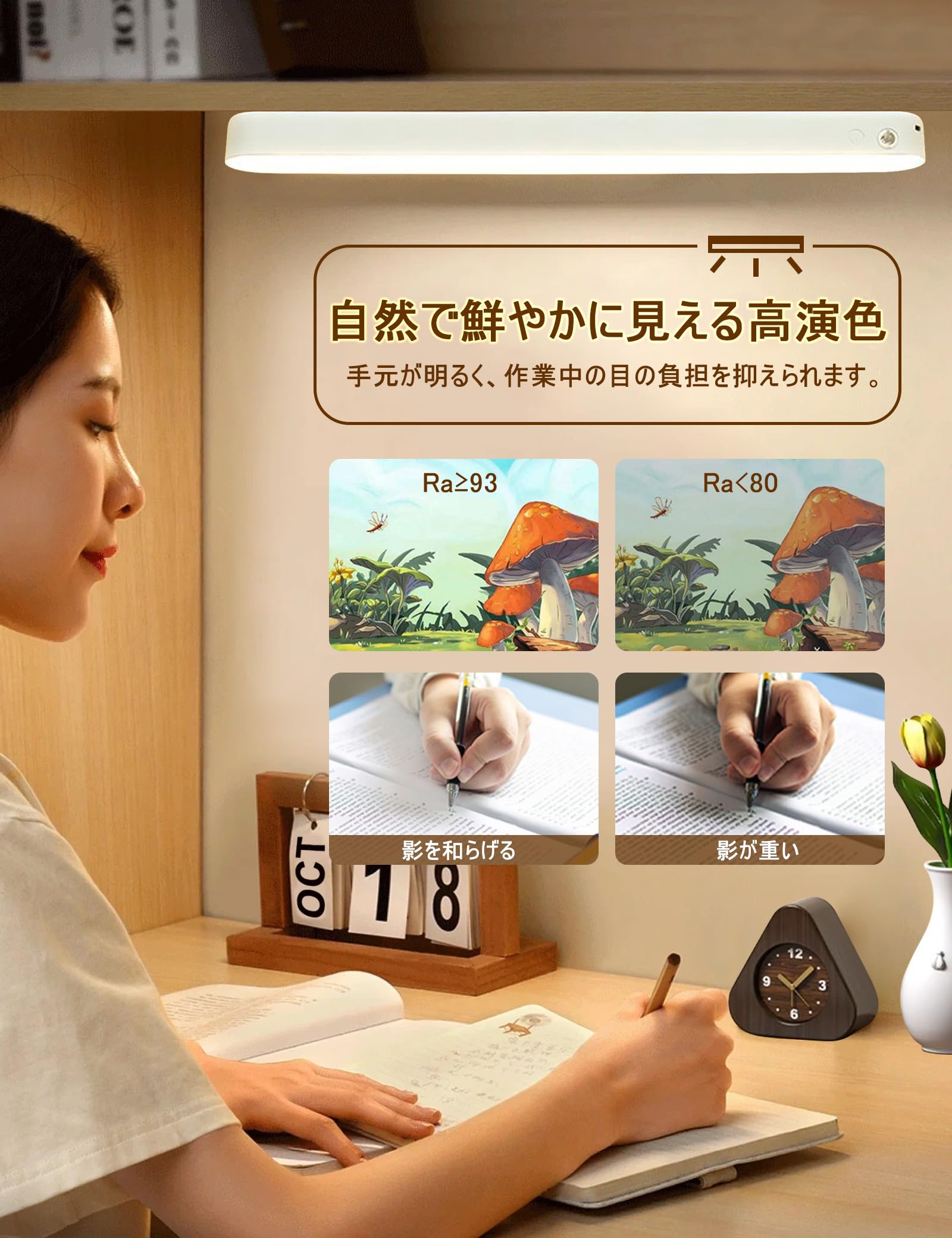 Amazon.co.jp: SEGXCFL目に優しい 電気スタンドライト 卓上ライト