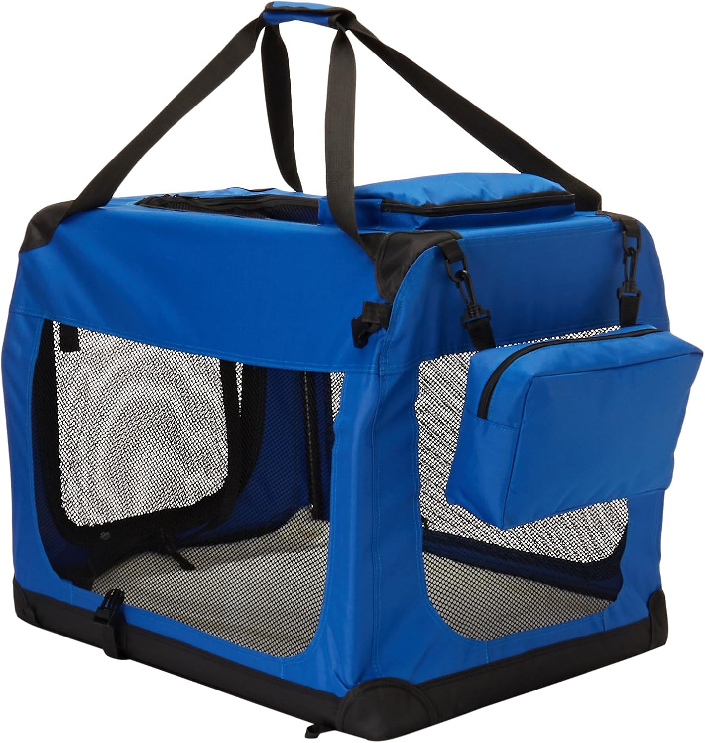 Go Pet Club AC28 Soft Dog Crate, Blue Small (10 25 Lbs
