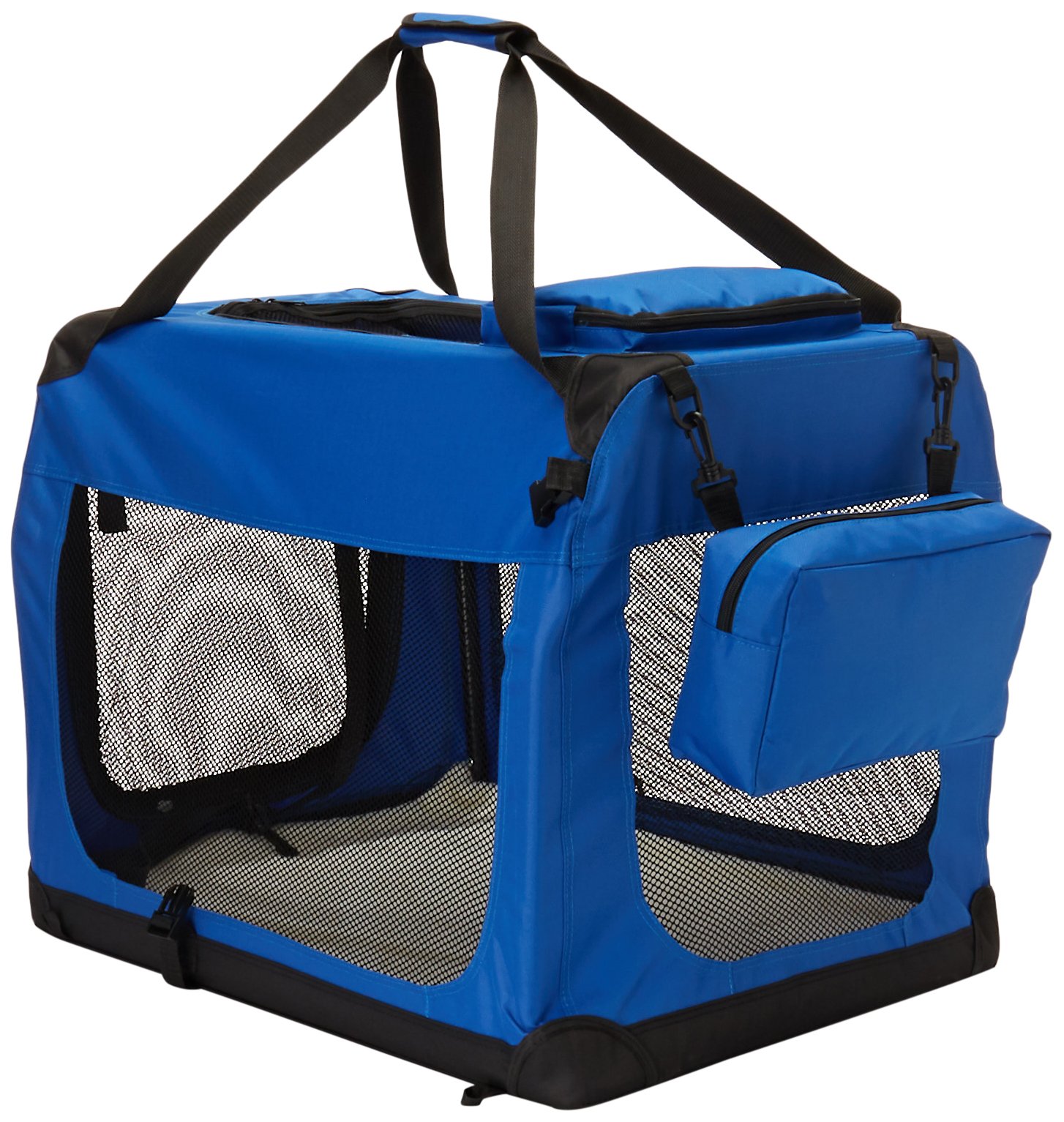 Go Pet Club Soft Dog Crate (Small (10-25 lbs), Blue)
