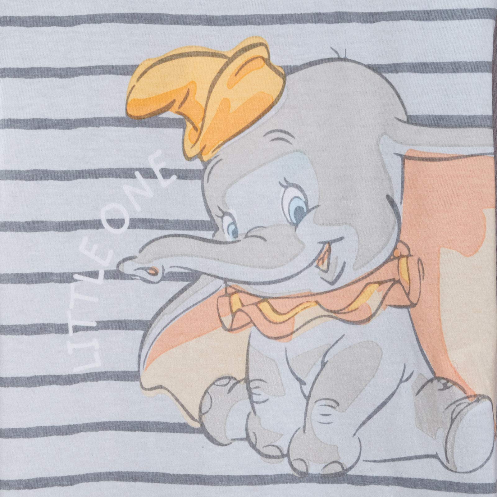 Disney Dumbo Ensemble de pyjama pour bébé garçon fille Unisexe Pyjama pour tout-petit avec motif personnage, ensemble de nuit 2 pièces sans chaussons