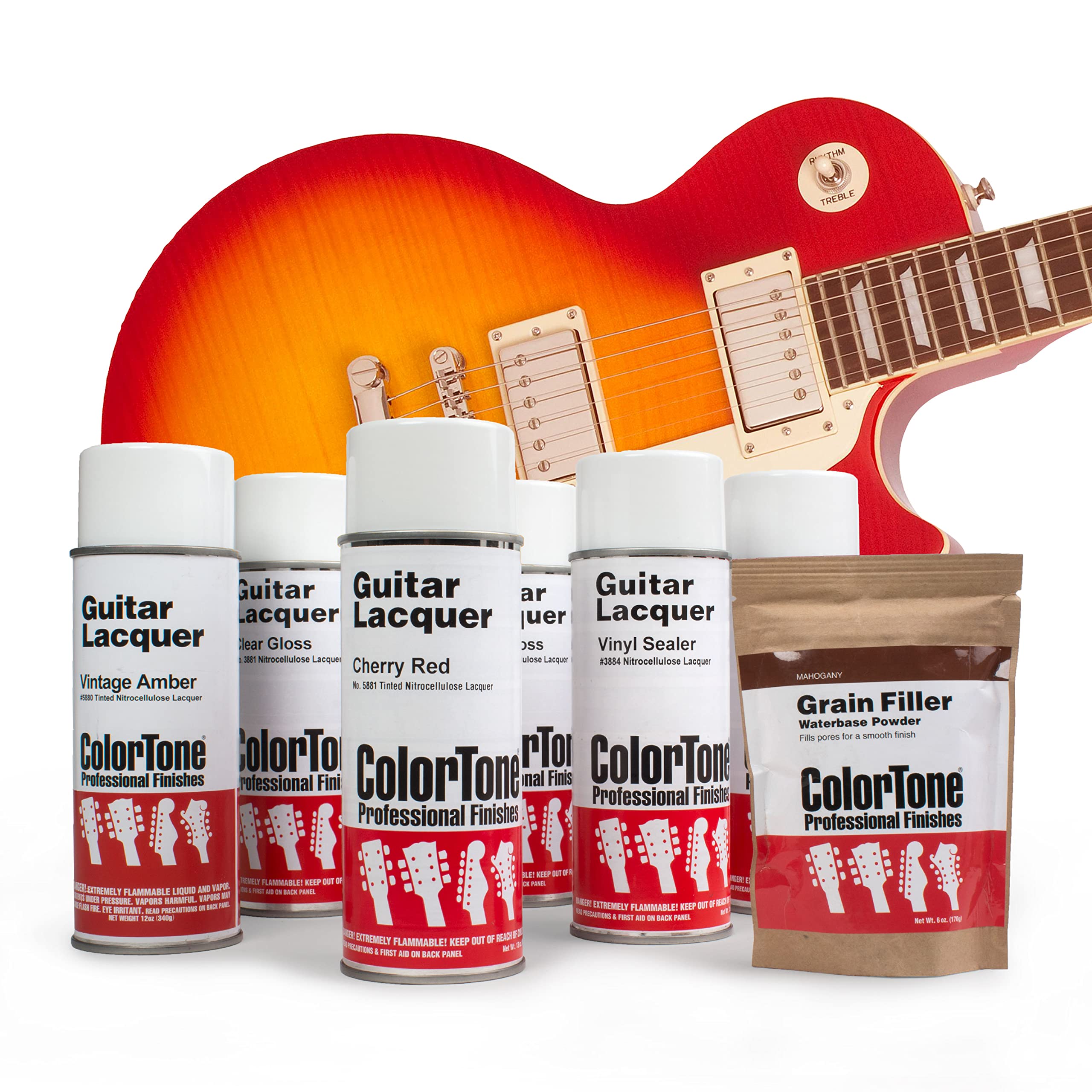 ColorTone Aerosol Guitar Lacquer, Olive Drab ColorTone Aerosol Guitar Lacquer, Olive Drab