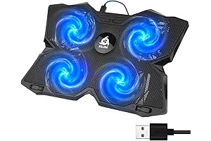KLIM Wind Laptop Cooling Pad - The Ultimate Solution for Overheating Laptops
