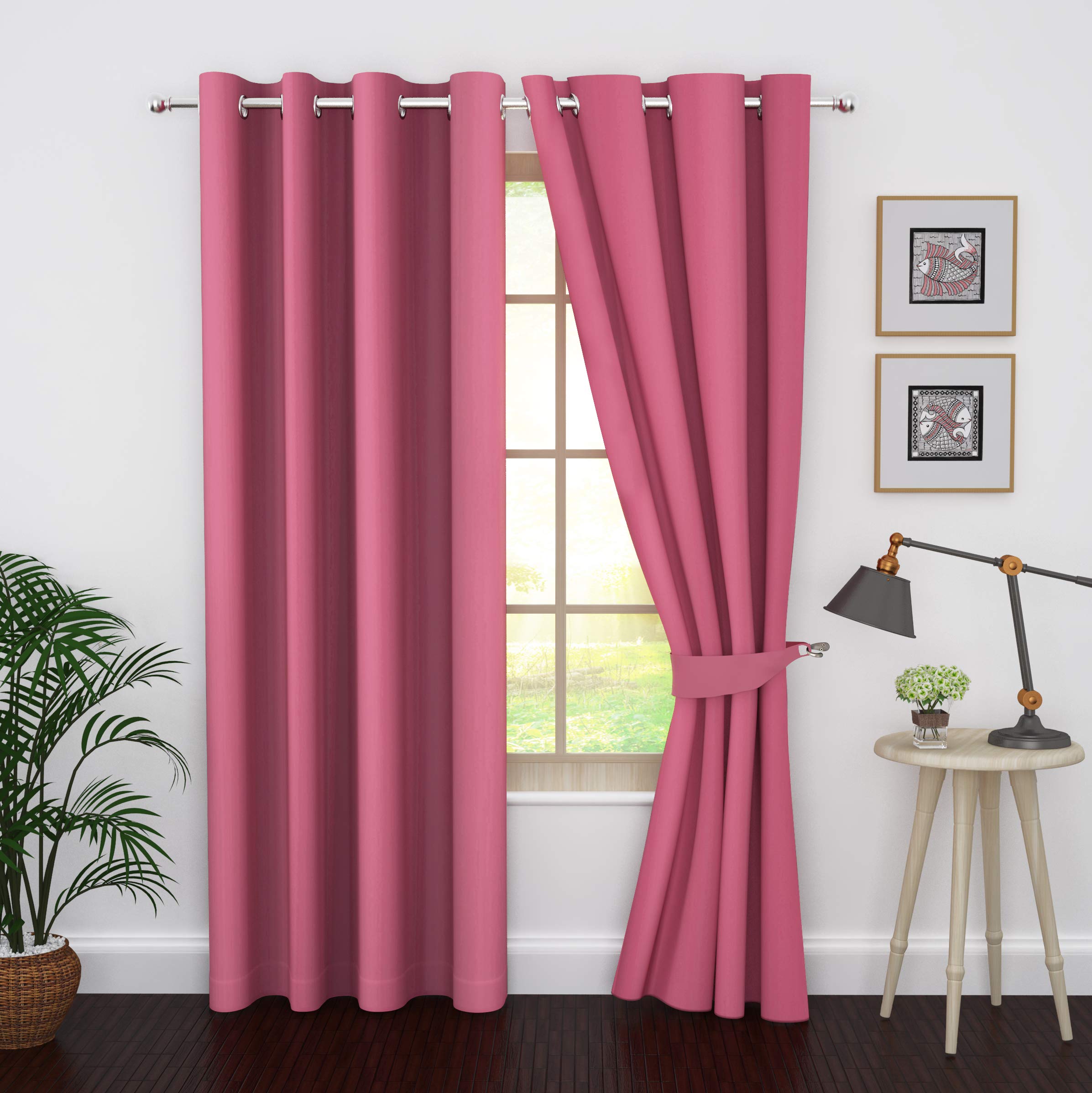 Making Hot Pink Curtains Curtains & Drapes