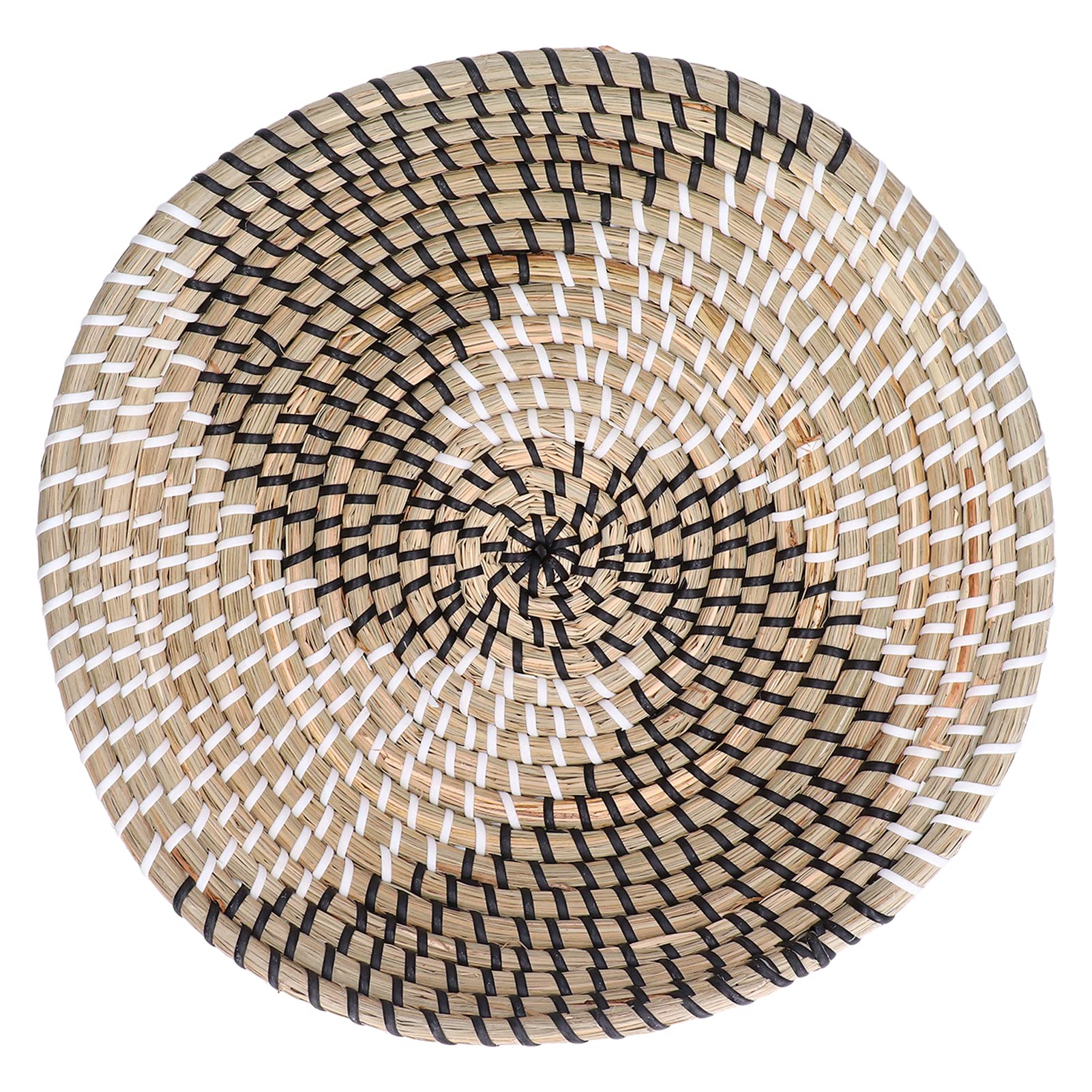 HURRISE décoration murale tissée Dessous de plat tissé motif de mode