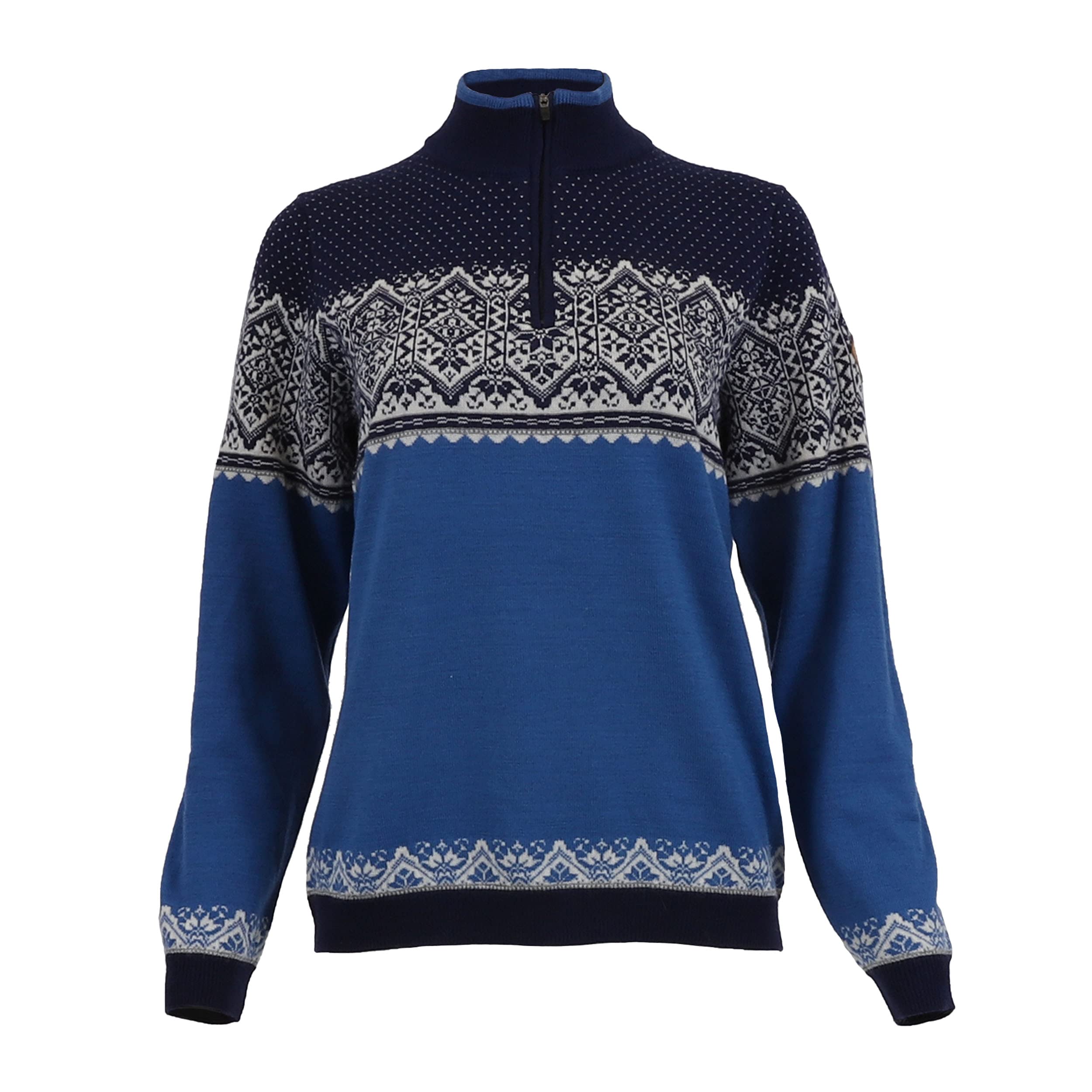 Icewear Women's Blue Gerde ’S Merino Wool Jumper – Classic Norwegian Baselayer
