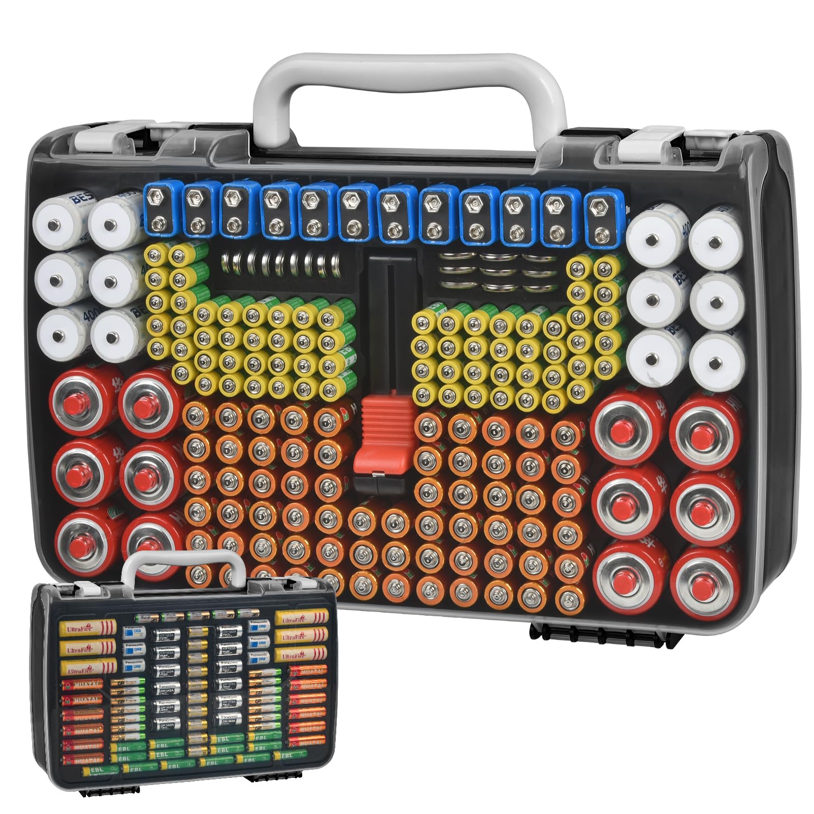 Battery Caddy Battery Daddy Organizer Ontel Battery Daddy