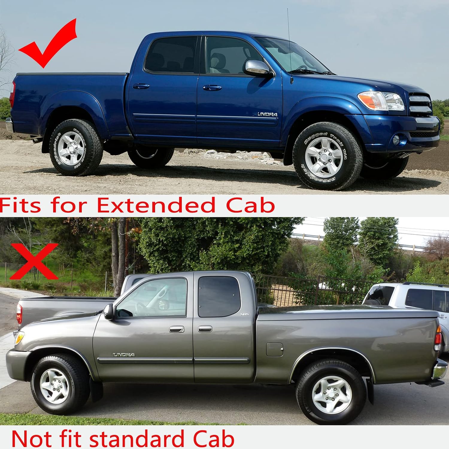 Driver & Passenger side Front Bumper Headlight Filler Trim Panel Fits For Toyota Tundra 2003 2004 2005 2006 Extended Cab