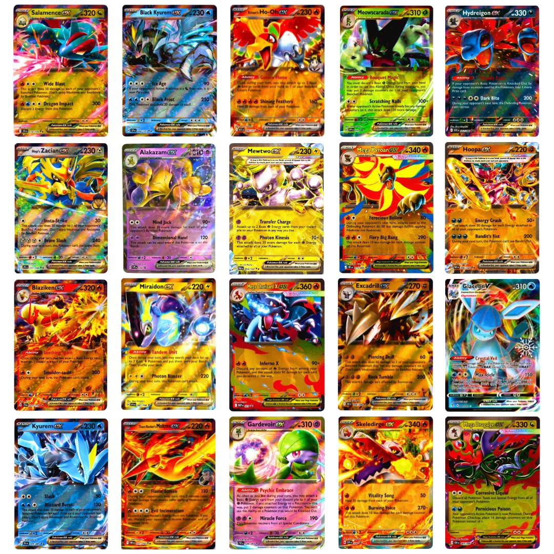 super rare old pokemon cards 20 English – Ultra EX Or V Only, Guaranteed No Duplicates – Authentic Original Cards – Random Set for Collectors and Gift Idea : Premium Collectible M Gardevoir-EX · Primal English:PSA Grade Your Hit From Todays Stream (Specify card in your order notes at checkout we send it out and return to you)