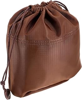 Organizador Interior para Bolso Tipo Bucket con Diseño Compacto y Portátil Inserto Multifuncional para Maximizar Espacio Bolso Color Marrón