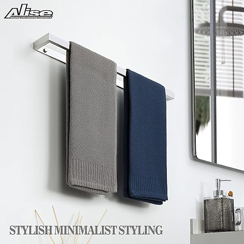 Vista 112 de Alise Toallero de baño, soporte de pared para toallas de baño, toallero para baño, toallero de acero inoxidable SUS304 de 8 pulgadas, negro mate