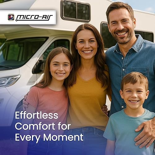 Vista 67 de MICRO-AIR - Termostato digital EasyTouch con WiFi o Bluetooth, programable y confiable, termostato Dometic para autocaravana, exteriores