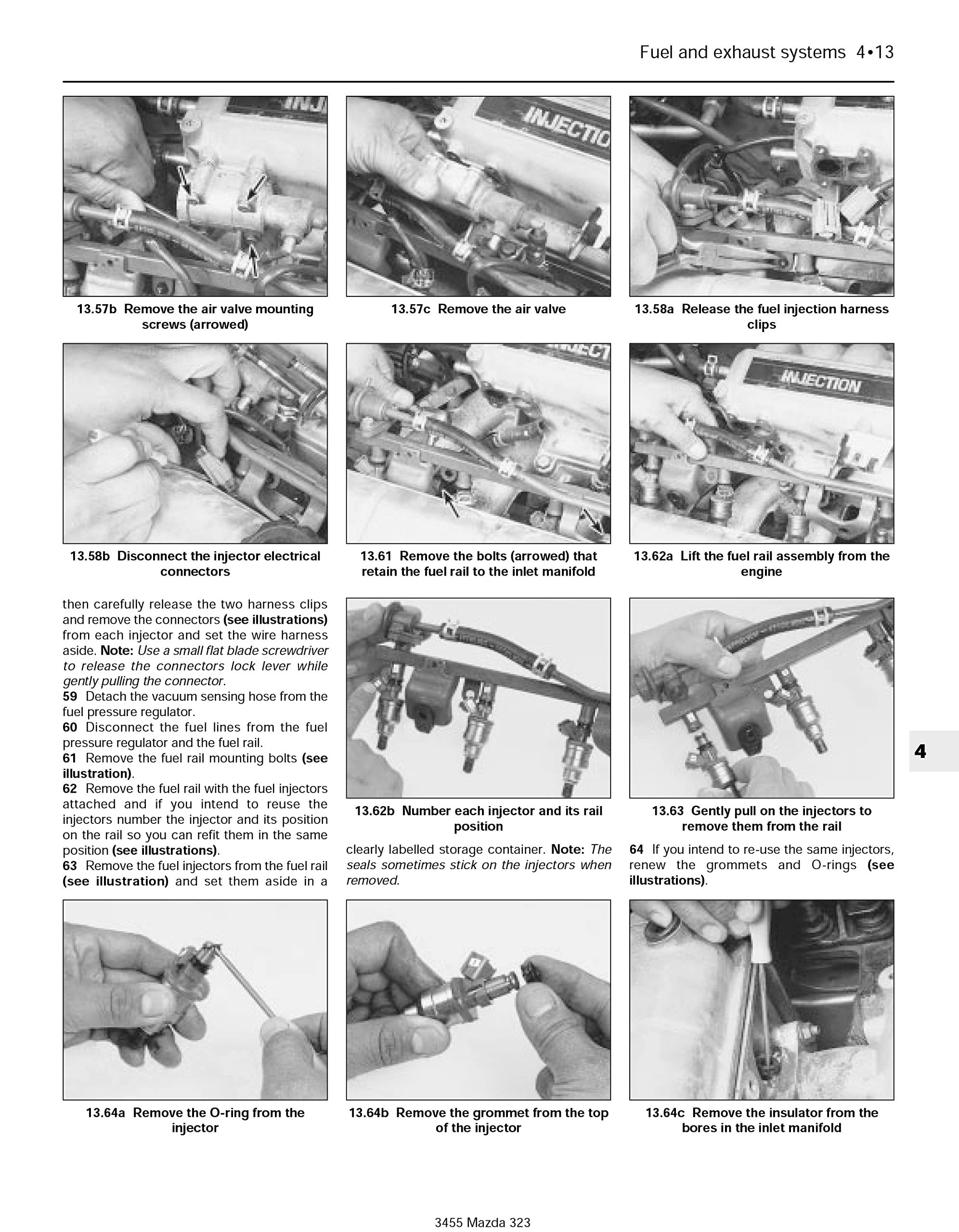Mazda 323 (Oct 89 - 98) Haynes Repair Manual