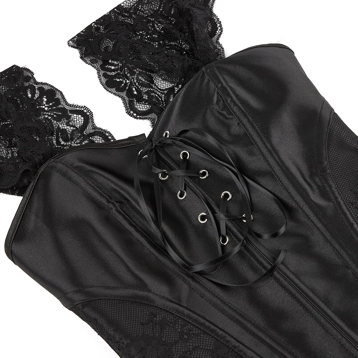 Zhitunemi Halloween Costumes for Women Corset: Gothic Bustier Tops for Women Costume - Themed Parties for Fashion Enthusiasts - Image 6