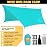Wise Owl Outfitters Hammock Rain Fly - Waterproof Camping Tarp Cover with Tent Stakes & Carry Bag, Ultralight Shelter for Backpacking & Outdoor Shade