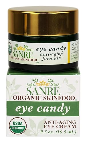 Eye Candy - Crema orgánica antienvejecimiento para contorno de ojos USDA disponible en Yaxa El Salvador