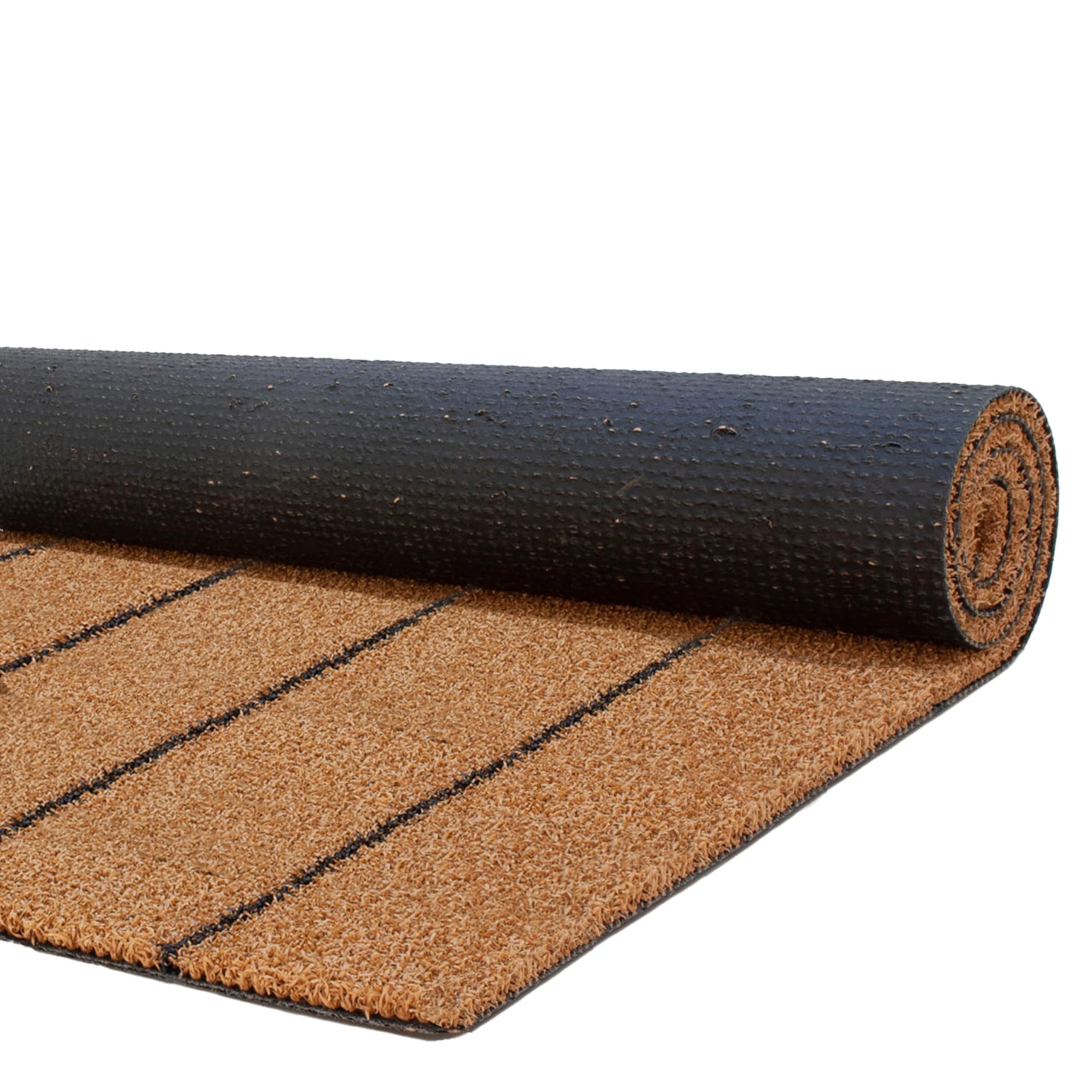 Primaflor Kunstrasen Teak pro 200x300cm | Braun | 12 mm | UV-stabil | wetterfest | wasserdurchlässig | Rasenteppich in Teak-Optik | Bootsdeck Belag und Schiffsdeckbelag | für Balkon und Terrasse
