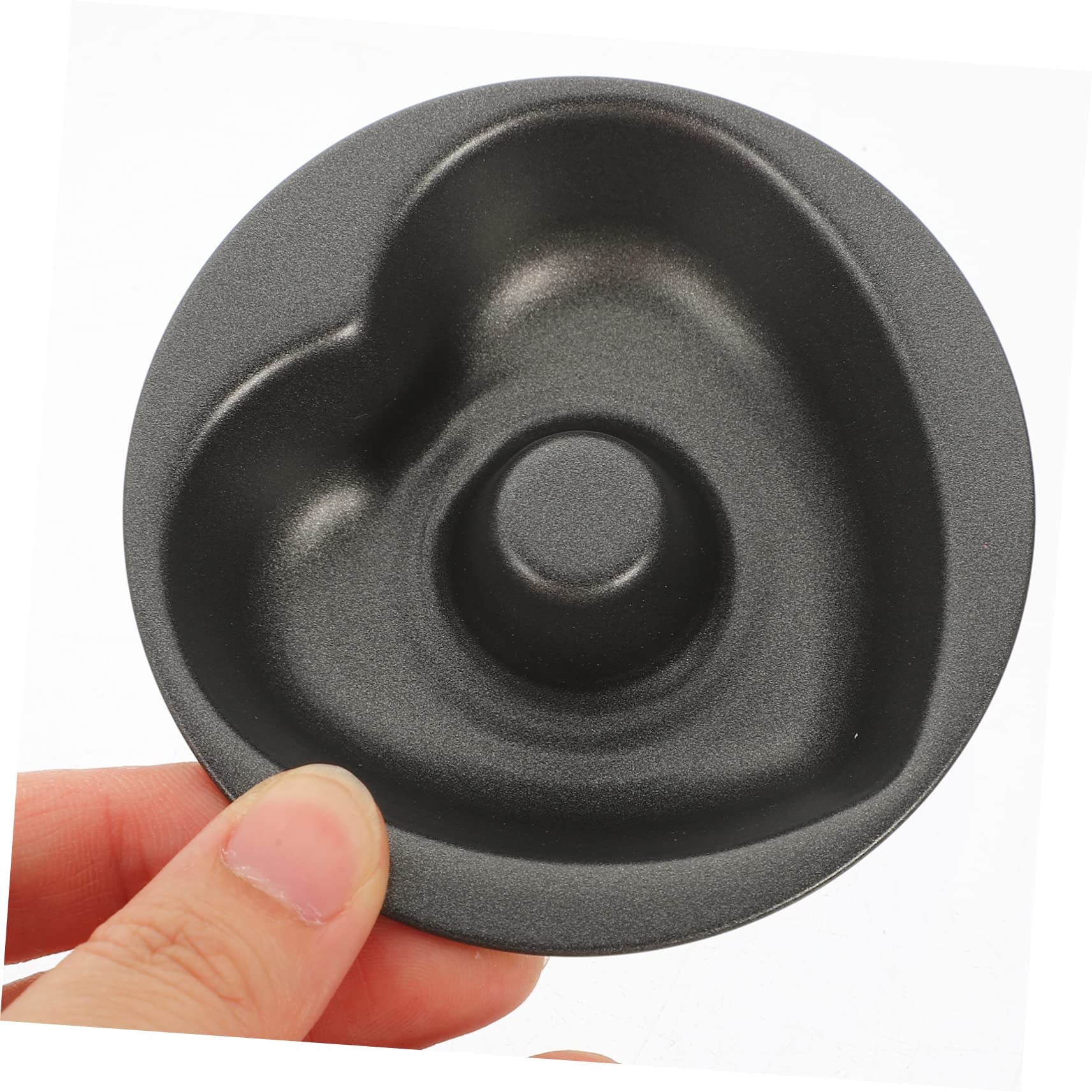 COLLBATH 5 Sätze Herzförmige Donutform Donutpfanne Backen Donutformen Backform Für Die Küche Donutform Herz Donutform Rund Antihaftbeschichtet Donuts Kuchen 2 Stücke * 5