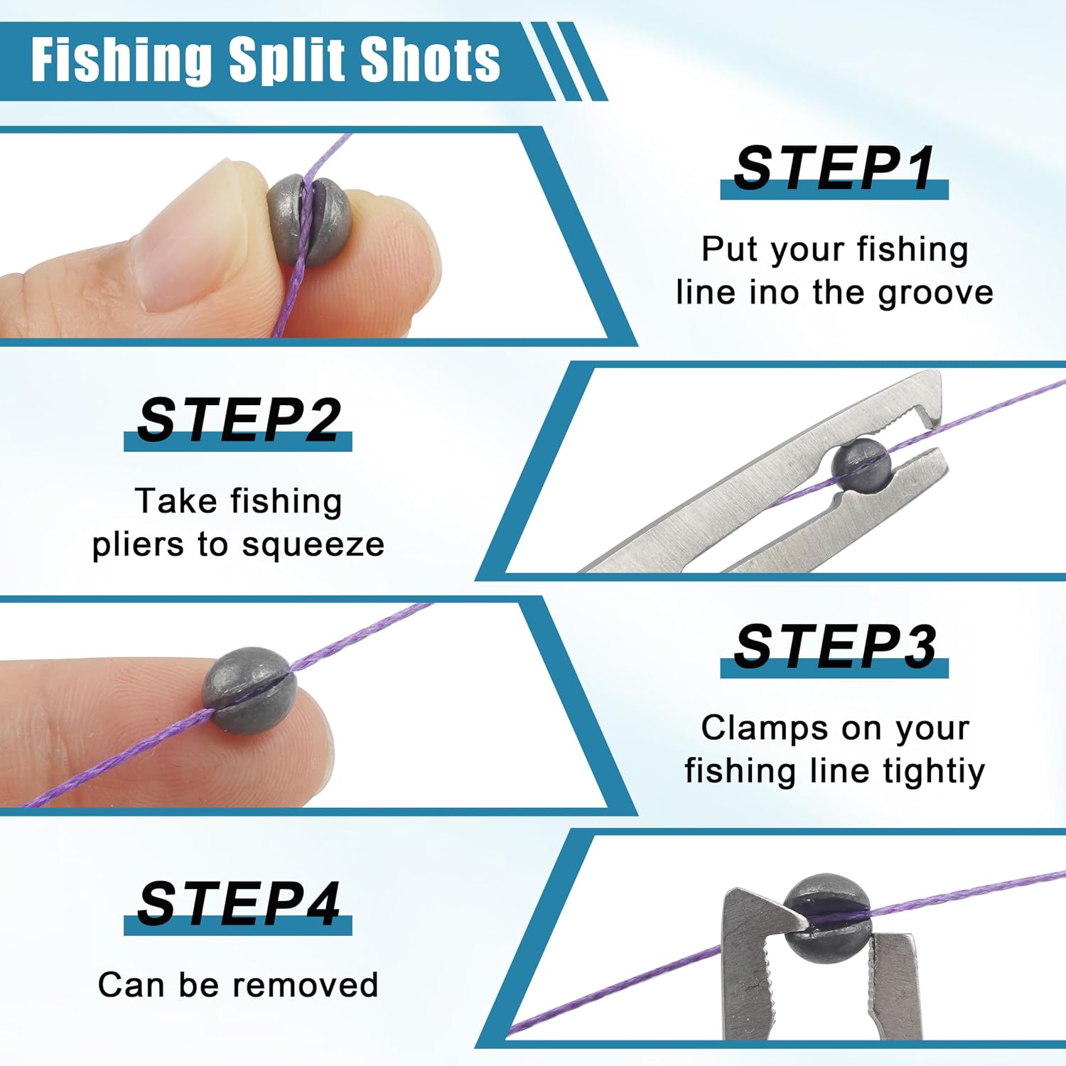 223pcs Fishing Tackle Kit with Hooks Bobbers Sinkers Swivels, Beginners Equipment Freshwater Fishing Gear Set for Bass Trout Crappie Panfish, Starter Kit for Artificial and Live Baits image 4