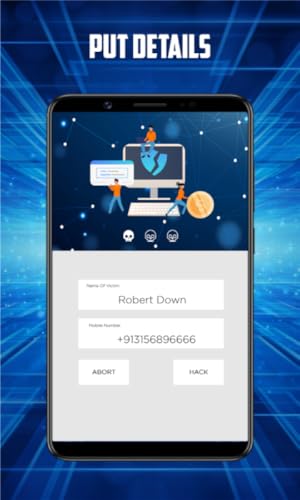 Mobile Hacker prank - Phone hacker prank app