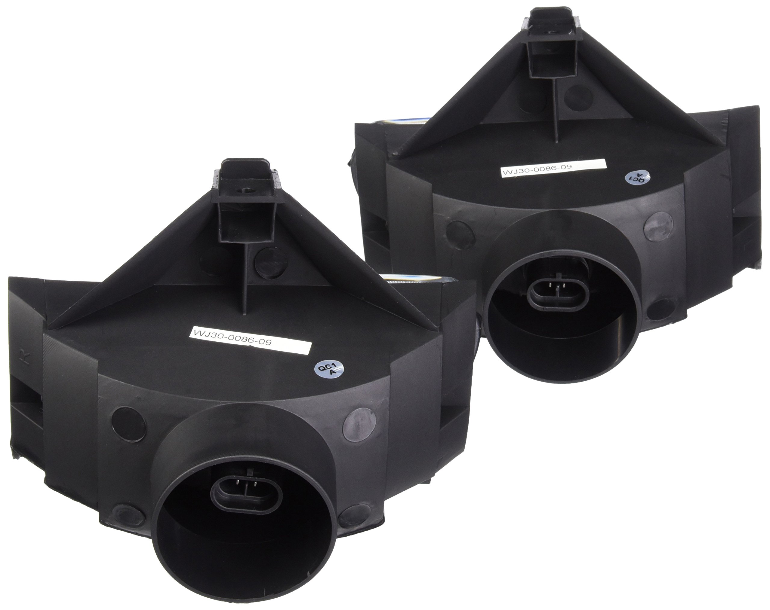 Spec-D Tuning LF-MST99C-WJ Ford Mustang Base Gt Chrome Fog Lights Lamps W/Brackets