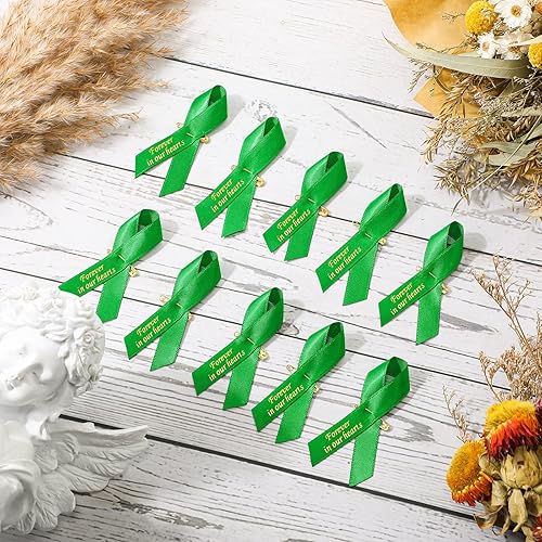 Miniatura 3 de Ysleen 50 cintas funerarias, cintas conmemorativas, pasadores funerarios clásicos, servicio conmemorativo, meditación, lazo personalizado con