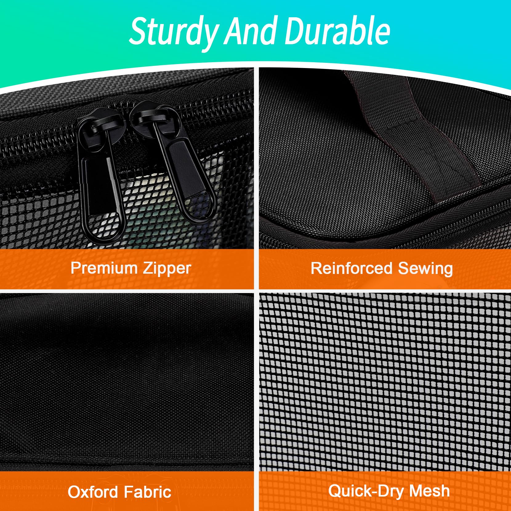 Mesh Shower Caddy - Dorm & Travel Organizer -2