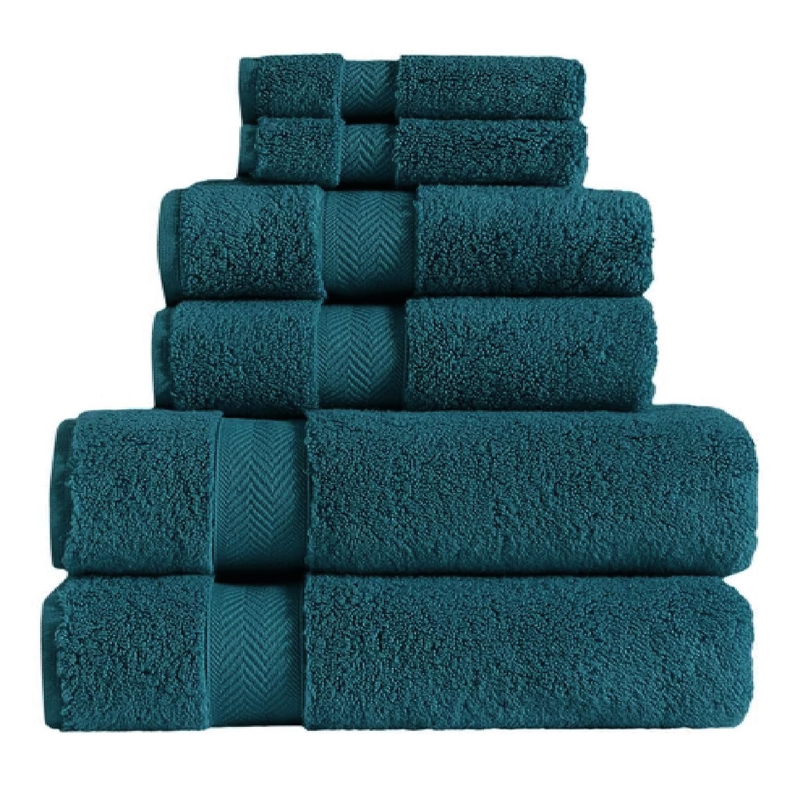Wholesale Trade Dealz Luxury Bath Towels 800GSM 100% Egyptian Cotton Super Soft Face Hand Bath Towels Jumbo Bath Sheets Quick Dry Highly Absorbent Beach Towels (Blue Lagoon, Bath Towel)