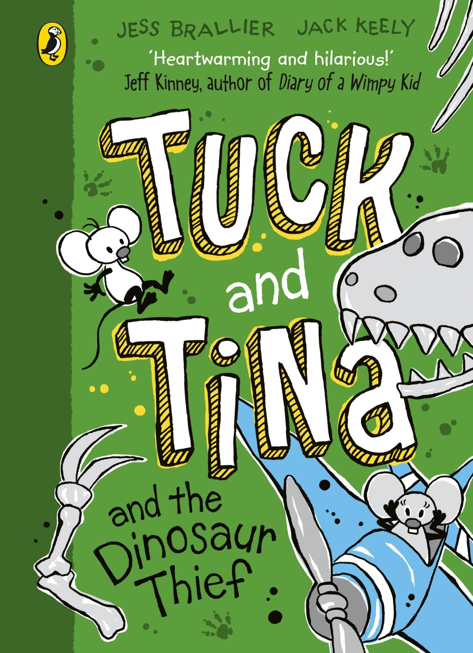 Tuck and Tina and the Dinosaur Thief: A fun, illustrated adventure for readers age 6+