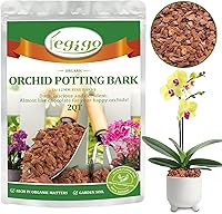 Vista 8 de Legigo Corteza Orgánica para Macetas de Orquídeas de 2 Cuartos de Galón - Mezcla Totalmente Natural de Corteza de Orquídea para Macetas, Astillas