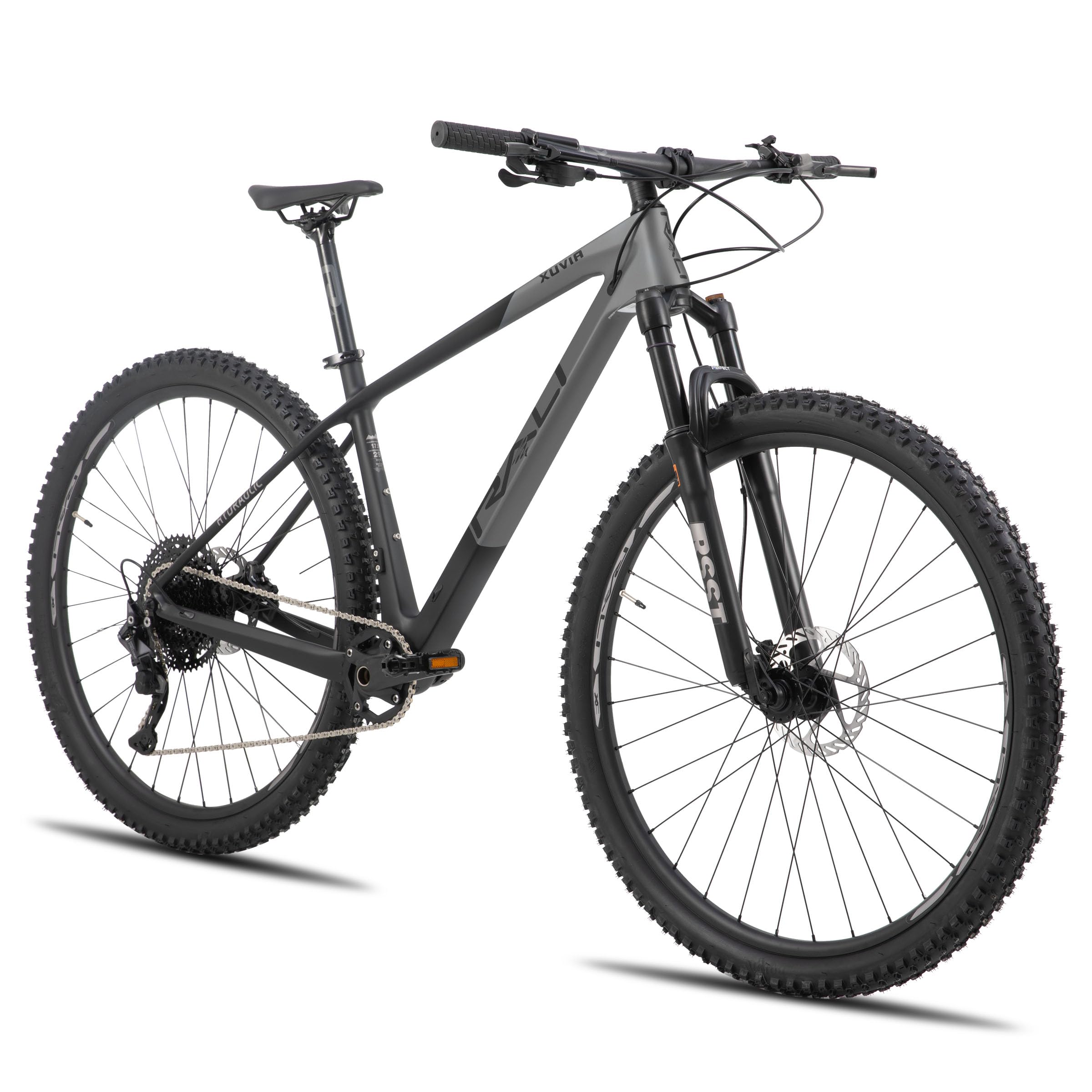 JOYSTAR Carbon Fiber Mountain Bike, 29 Inch Bicycle with Front Suspension 12-Speed, Carbon Frame and MTB Bar, Ultra-Lightweight 120mm Travel Air Fork