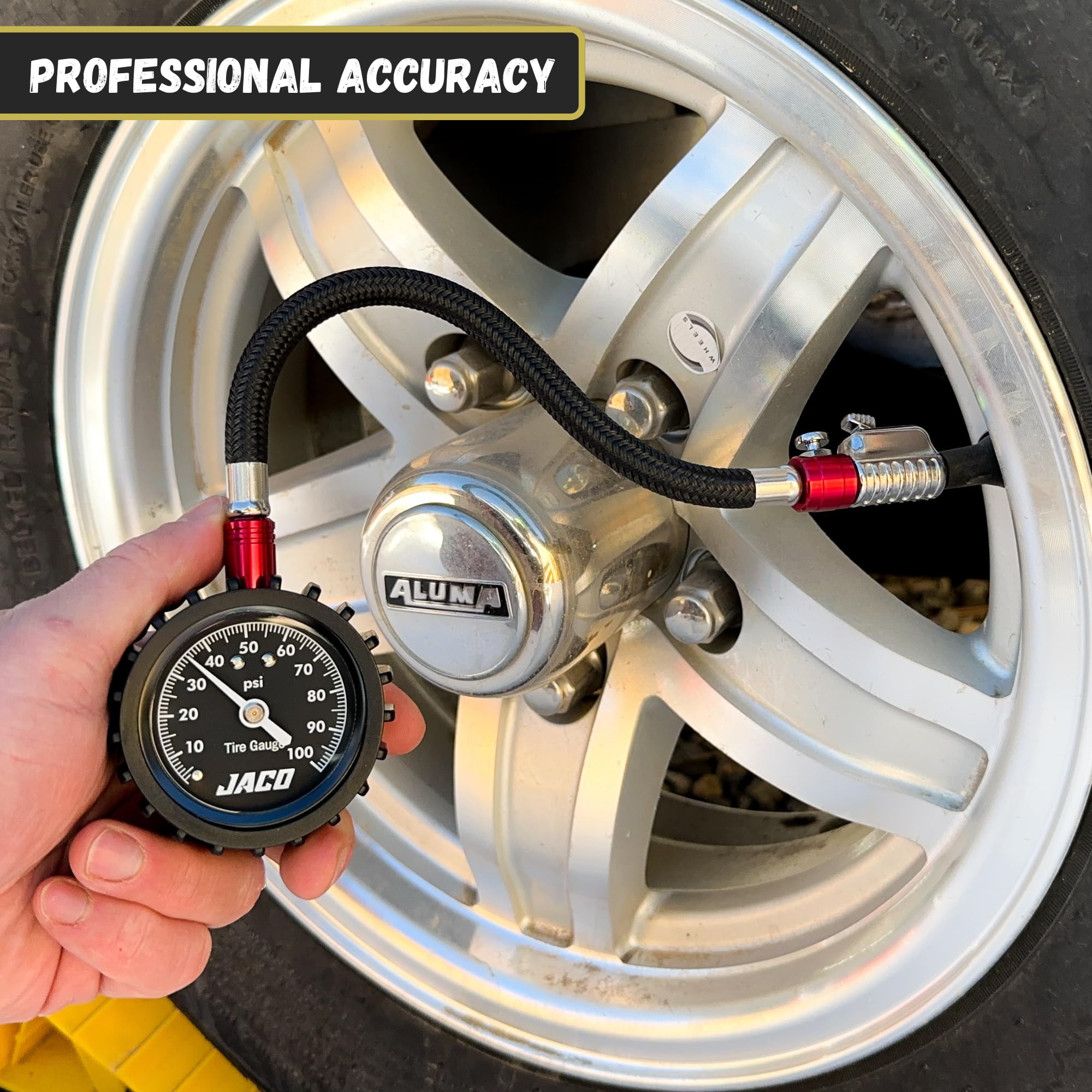 JACO ElitePro-X Tire Pressure Gauge - Lightning Chuck -4 JACO ElitePro-X Tire Pressure Gauge - Lightning Chuck -4