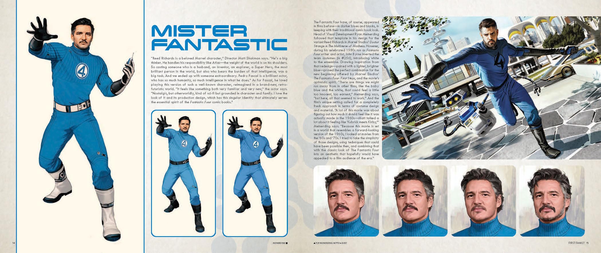 Marvel Studios' The Fantastic Four: First Steps - The Art Of The Movie Deluxe Edition Slipcase: The Art & Making of the Movie Slipcase