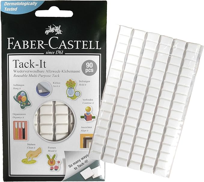 Adhesive TackIt 90 pcs 50g white Amazon.ae Arts & Crafts