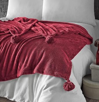 Puffy Wellsoft Battaniye 200X220 Bordo