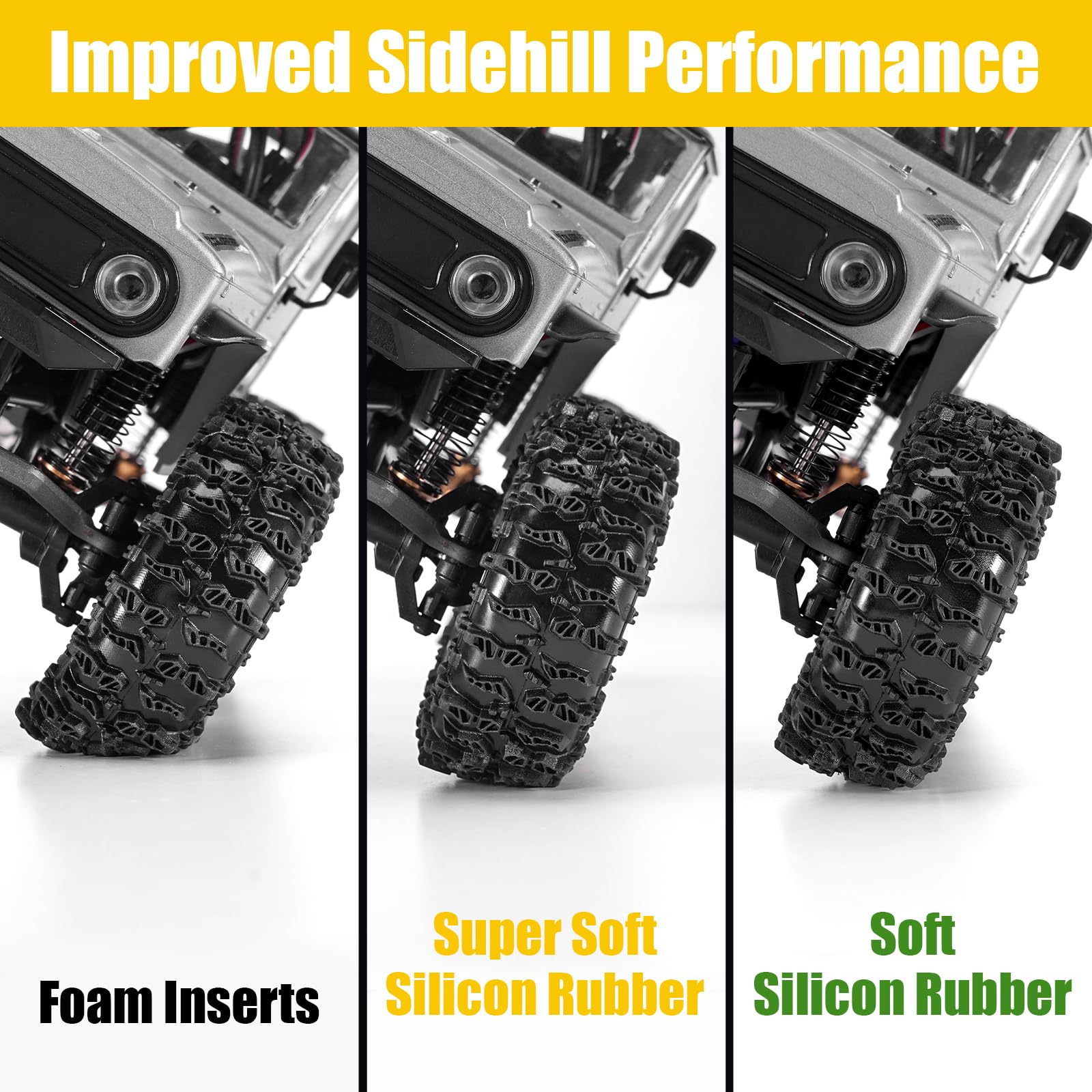 Pit Bull RC PB9001FM Dos Piezas 2.2 Kompilation Dual Duro Foam