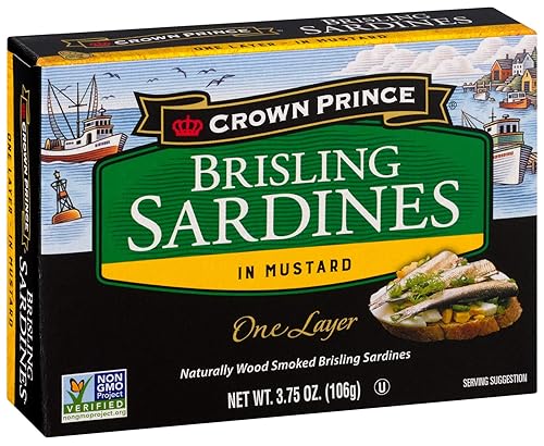 Sardinas erizadas Crown Prince, 3.75 onzas (paquete de 12)