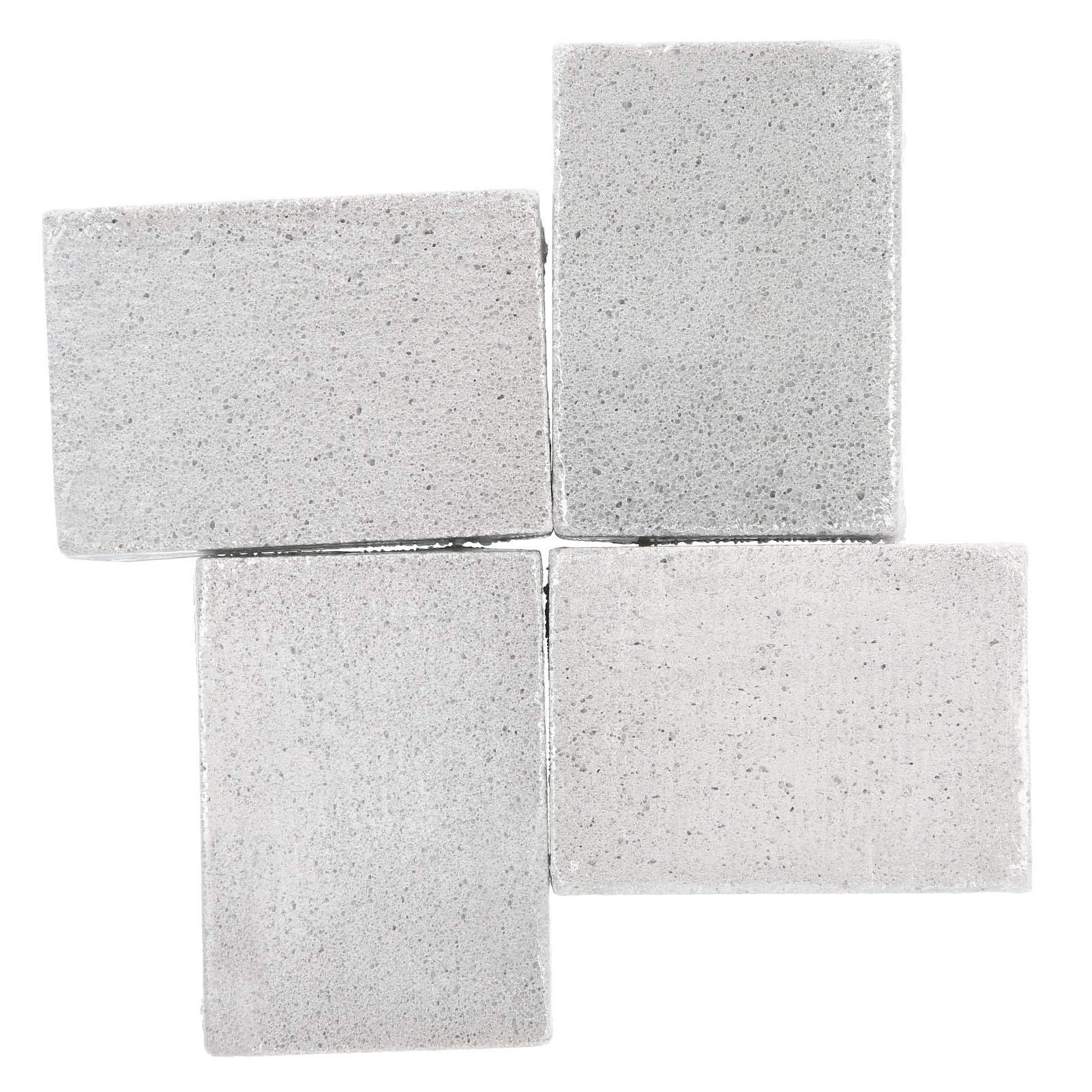 Gavigain 4Pcs Barbecue Grill Sweep Brick Block Stains Grease Cleaner Stone BBQ Grill Sweep Stone Stains Grease Cleaner Kitchen Accessory