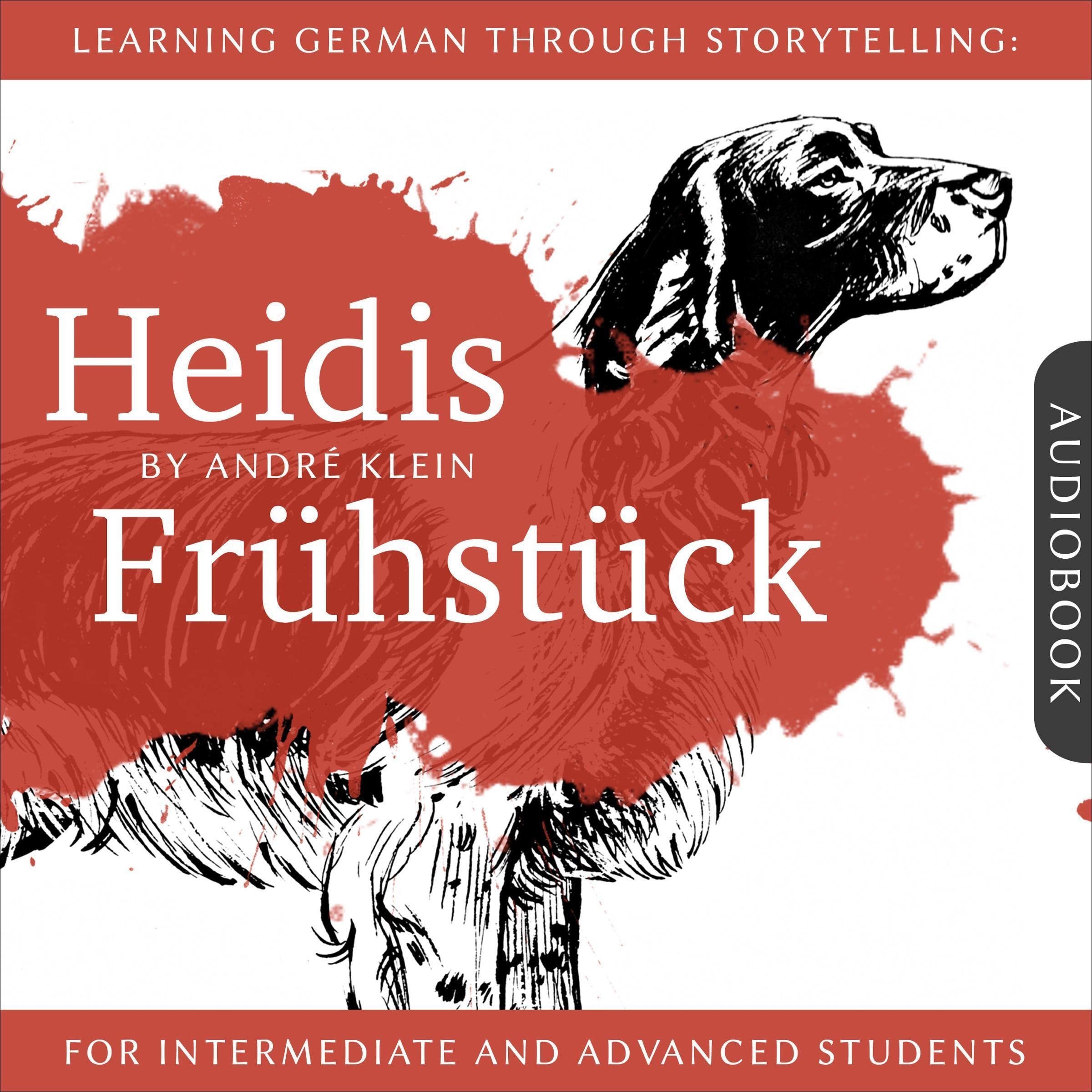 Cover art for Learning German Through Storytelling: Heidis Frühstück - A Detective Story for German Language Learners