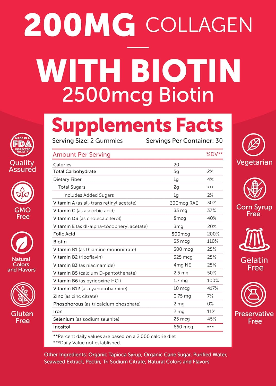 Lunakai Biotin and Prenatal Bundle - Hair Skin and Nails Growth Supplement with Vitamin C and E - Pregnancy Multivitamin Gummy with Iron & Folic Acid - 30 Days Supply